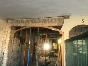 A propósito del Torino y una rotulación descubierta en la obra del local